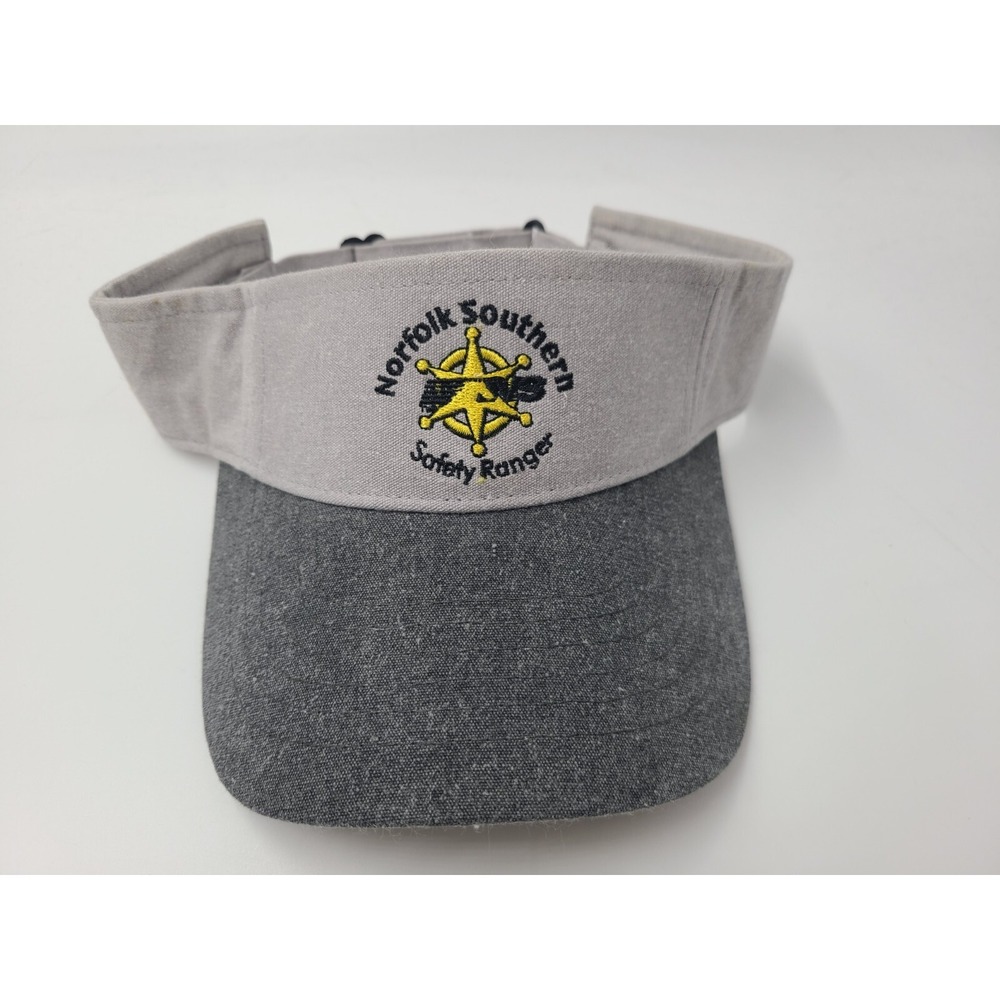 Norfolk Southern Safety Ranger Sun Golf Visor Strapback Hat Cap Railway Train